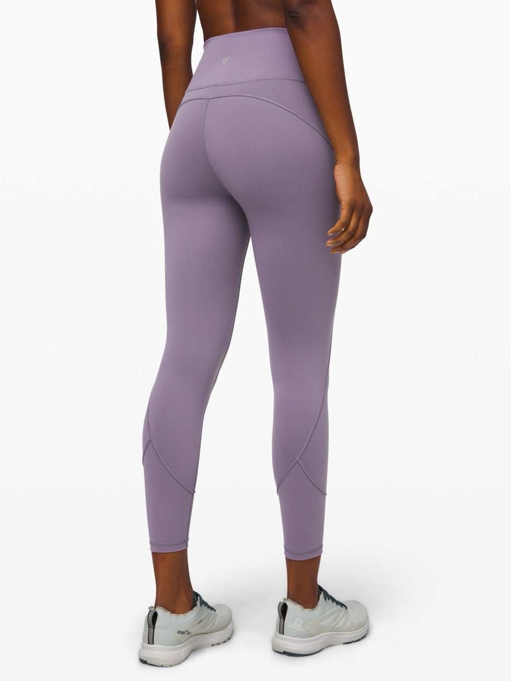 Lululemon In Movement Tight 25" 7/8 Everlux Leggings Purple Quartz Size 2 - Picture 2 of 9